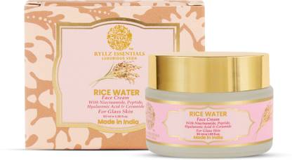 RYLLZ ESSENTIALS Rice Water Face Cream with Rice Ferment Extract