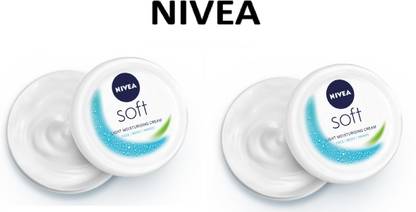 NIVEA soft moisturizer 50ml pack of 2
