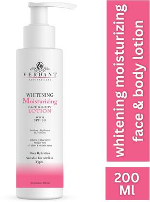 Verdant Natural Care Whitening Moisturizing Face & Body Lotion with SPF 20