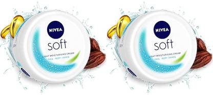NIVEA SOFT LIGHT MOISTURISING CREAM 100 ML X COMBO PACK OF 2
