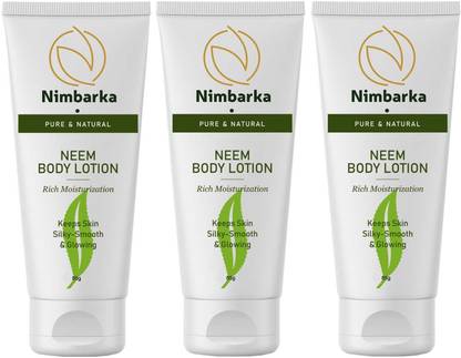 NIMBARKA Neem Body Lotion For Moisturization & Nourishment 85*3 Pack Of 3