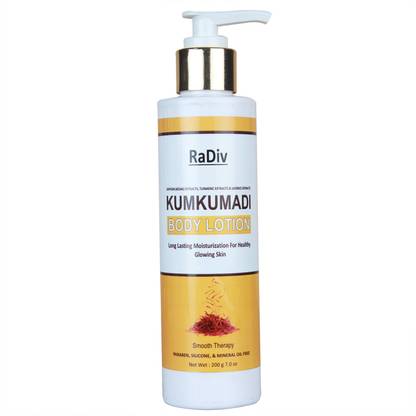 radiv Kumkumadi Oil For Body Moisturizer with Kesar, Haldi & Mulethi