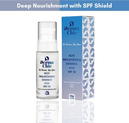 DermaChic SPF 30 Brightening Cream | 10% Vitamin C & 10% Niacinamide
