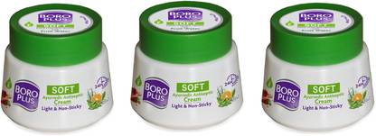 BOROPLUS SOFT Ayurvedic Anticeptic Cream (50ml X 3)