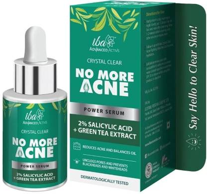 Iba Advanced Activs Crystal Clear No More Acne Power Serum with 2% Salicylic Acid
