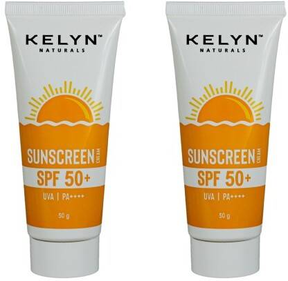 Kelyn Sunscreen Spf 50 Pa+++ for Uva/b & Blue Light Protection,non Greasy Leave