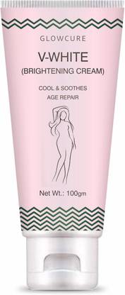 GLOWCURE Natural V White Intimate Area Whitening Cream skin lightening private areas