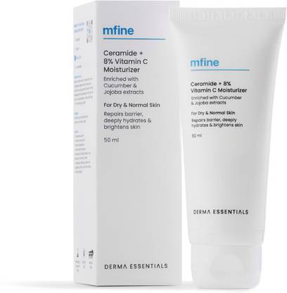 MFine Ceramide + 8% Vitamin C Moisturizer for Brightening & Hydration Treats