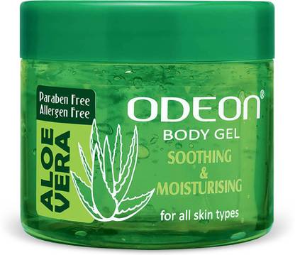 ODEON Aloe Vera Gel I For Face, Skin and Hair I Soft and Smooth Skin