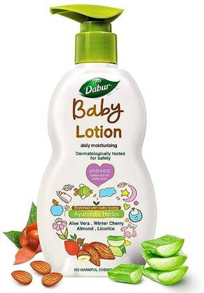 Dabur Baby 500ml Lotion Daily Moisturizer Dermatologically Tested