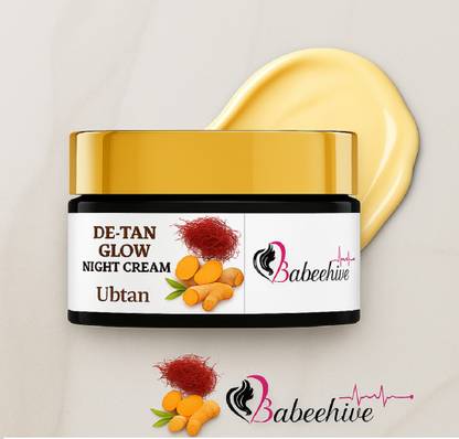 Babeehive UBTAN NIGHT CREAM FOR FACE GLOWING & WHITENING CREAM