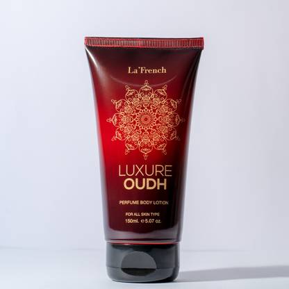 La French Luxure Oudh Body Lotion with Shea Butter & Nourishing Winter Hydration