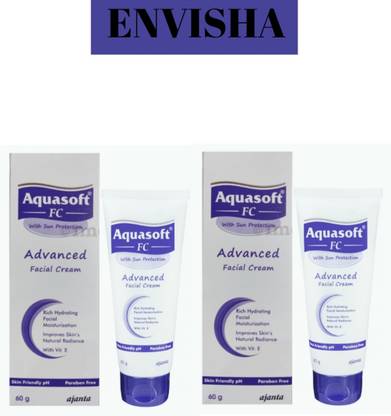 ENVISHA NEW AQUASOFT FC ADVANCED FACIAL CREAM WITH VITAMIN-E 60ML