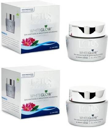 LOTUS Whiteglow Skin Whitening & Brightening Nourishing Night Creme