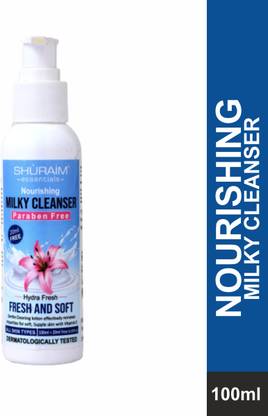shuraim essentials Nourishing Milky Cleanser Fresh & Soft Gentle Cleaning Lotion 100ml + 20ml