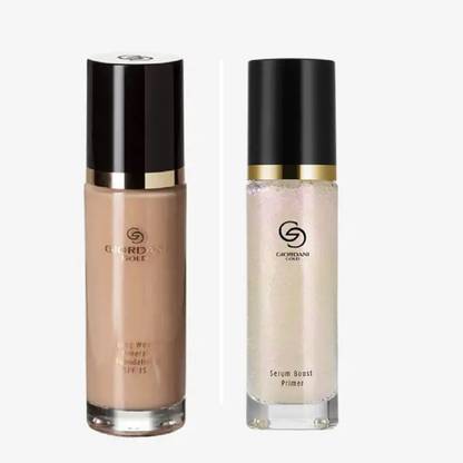 Oriflame Sweden GIORDANI GOLD LONG WEAR MINERAL FOUNDATION & SERUM BOOST PRIMER COMBO