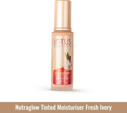 LOTUS MAKE - UP Nutraglow Daily Tinted Moisturiser SPF 25 - Fresh Ivory T2