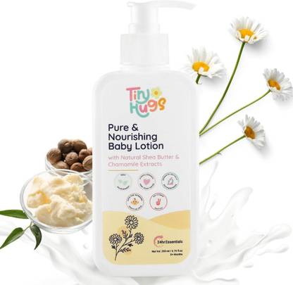Tinyhugs Baby Lotion with Natural Shea Buttere Pure & Nourishing Care for Baby's Skin