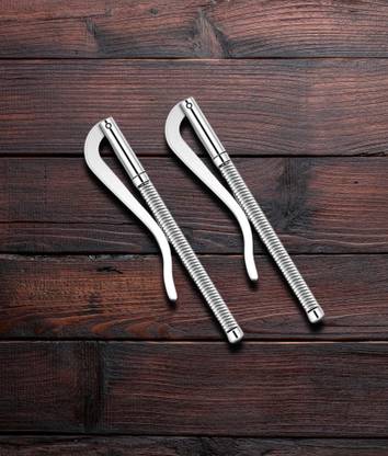 CUERO CRAFT CC-Silver-Clip-2 Brass Money Clip