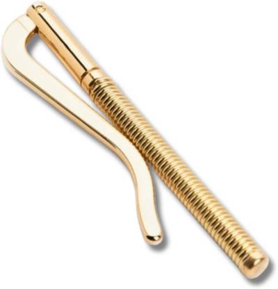 CUERO CRAFT CC-GOLD-CLIP Brass Money Clip