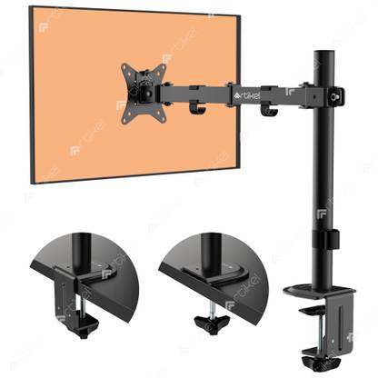 Artikel CO12 Single Mount Adjustable Monitor Arm VESA Mount with C Clamp & Grommet Base Desk Mount Monitor Arm