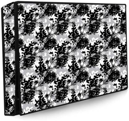 Acoma 32 Inch Led TV Cover Waterproof with Transparent Polyethene Layer for 32 inch Led TV Cover for Thomson, KODAK, Sony, Samsang, Mi Led TV Cover  - Led-32-K-BLK-Leaf