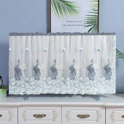 SGMNSons LCD/LED TV Cover for 43 inch LCD/LED TV  - GREY-WHITE MOR 43