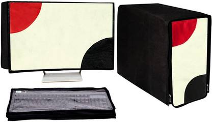 GUTSAV SALES DESKTOP COVER FULL SET 22 INCH for 22 inch MONITER, KEYBOARD, CPU  - COMPUTER COVER FULL SET 22 INCH