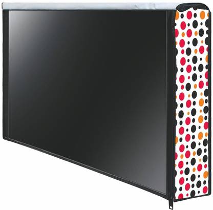 Wacky LED TV Cover 43 Inch for 43 inch LED TV Cover 43 Inch  - LED_43-RD-BL-WHT-Dots