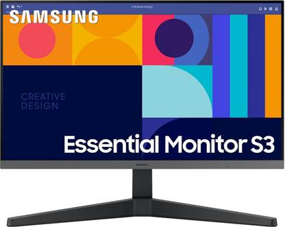 SAMSUNG 60.96 cm (24 inch) Full HD IPS Panel Monitor (LS24C334GAWXXL)