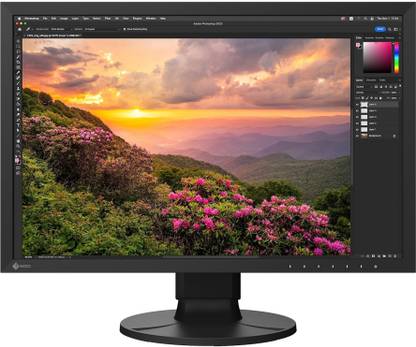 EIZO 61.21 cm (24 inch) WUXGA IPS Panel Monitor (CS2400S 24.1" Monitor for PC – 99% Adobe RGB, USB-C, LUT, Eye Care)