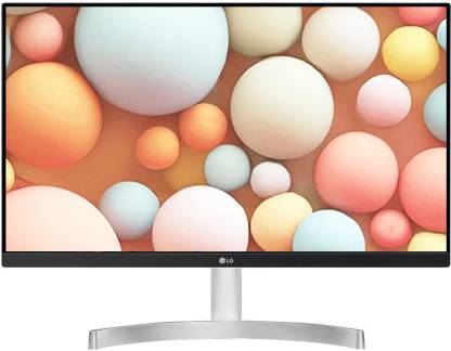[Use Citi-branded Credit Card EMI ] LG 24 inch Full HD LED Backlit IPS Panel White Colour Monitor (24MK600M)  (AMD Free Sync, Response Time: 5 ms, 75 Hz Refresh Rate)