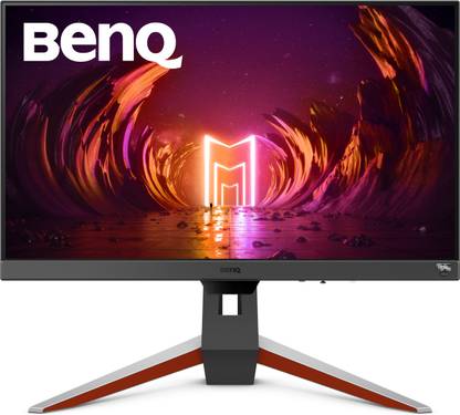 BenQ MOBIUZ 60.96 cm (24 inch) Full HD LED Backlit IPS Panel Bezel-Less HDR with Height Adjust, 99% sRGB, Black Equalizer, 2.5Wx2 treVolo Speakers, HDMI, DP, USB 3.0Hub Gaming Monitor (EX240)