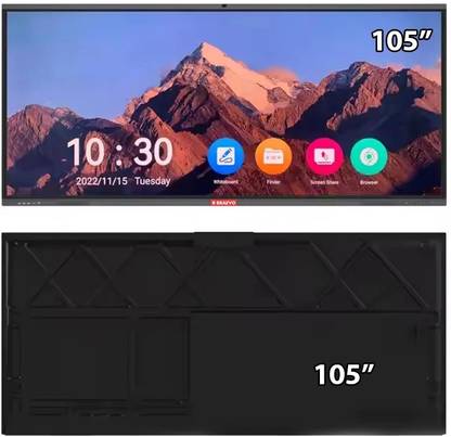Braevo 266.7 cm (105 inch) 4K Ultra HD OLED Panel Monitor (105 Inch Smart Interactive Panel 4K Multi-Touch Android 13 with Windows)
