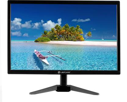 LAPCARE 48.26 cm (19 inch) HD LED Backlit TN Panel with VGA & HDMI Port, Light Weight, Power Saver, Wall Mountable, Slim Monitor (LM195WDH)