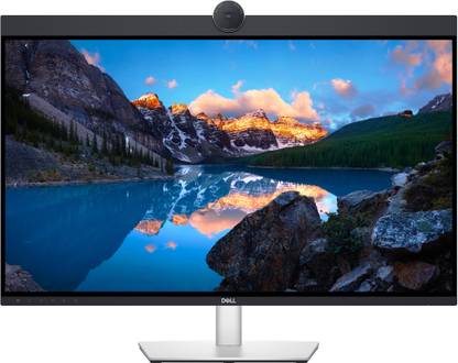 DELL 81.28 cm (32 inch) 4K Ultra HD LED Backlit IPS Panel with HDMI, DP Port in & Out, 3X USB Type-C, 5 xUSB 3.2 Gen 2, RJ45, Headphone Jack, UltraSharp Video Conferencing Monitor (U3223QZ)