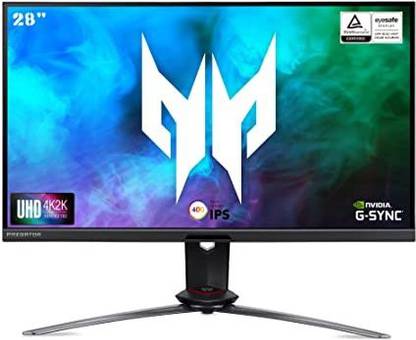 Acer PREDATOR 71.12 cm (28 inch) UHD LED Backlit IPS Panel Gaming Monitor (Predator XB283K KV IPS UHD 3840 x 2160 Agile-Splendor Gaming Monitor)