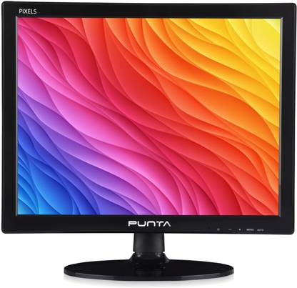 Punta 40.64 cm (16 inch) HD Monitor (P-16HS LED Display Monitor Wall Mount Slim Design HD Computer Monitor-16 Inch)