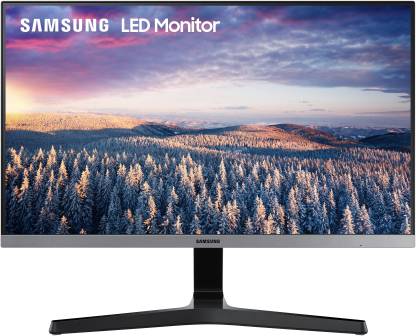 SAMSUNG 27 inch Full HD IPS Panel with HDMI, D-Sub, Flicker Free, Bezel Less Design Monitor (LS27R354FHWXXL)