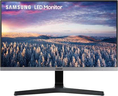 Samsung 68.58 cm (27 inch) Full HD IPS Panel with HDMI, D-Sub, Flicker Free, Bezel Less Design Monitor (LS27R354FHWXXL)