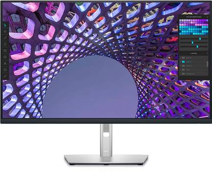 DELL P3223QE 80.77 cm (32 inch) 4K Ultra HD LED Backlit IPS Panel Monitor ((3840 x 2160) USB-C Hub Display)