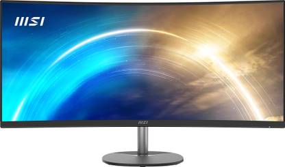 MSI 86.36 cm (34 inch) Curved UWQHD LED Backlit VA Panel with 1500R Curvature, HDR Ready, DP, HDMI, 2X2W Inbuilt Speakers, TUV Certified Display, Anti-Flicker, Low Blue Light, VESA mountable design Monitor (PRO MP341CQ)