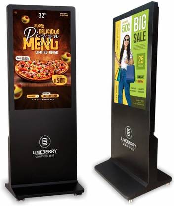 LIMEBERRY Digital Advertisement Machine Standee Signage Kiosk Product Size 65" Height x 15" Width 81.28 cm (32 inch) Full HD LED Backlit IPS Panel Monitor (LB321-IUH)