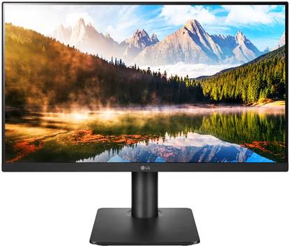 LG IPS Monitor 60.96 cm (24 inch) Full HD LED Backlit IPS Panel with Screen Split, 3-Side Virtually Borderless Design, Reader Mode, OnScreen Control, Height Adjustable Monitor (24MP450-BB.ATRJMSN/ 24MP450-BB.ATRLMSN)