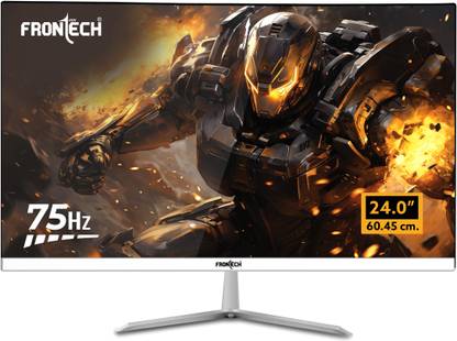 Frontech Ultima Series 60.96 cm (24 inch) Full HD LED Backlit IPS Panel Monitor (MON-0062-White)