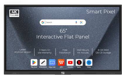 Smart Pixel Lite Plus 165.1 cm (65 inch) 4K Ultra HD IPS Panel Monitor (SP55_8128)