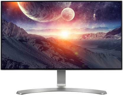 LG 60.96 cm (24 inch) Full HD LED Backlit IPS Panel with HDMI, VGA, Audio-IN Ports, Inbuilt Speaker, 4-Sided Borderless Monitor (24MP88HV)