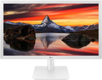 LG 54.61 cm (21.5 inch) Full HD LED Backlit VA Panel with OnScreen Control, Reader Mode, Flicker Free, 3-Side Virtually Borderless Display Monitor (22MP410-W.ATR)