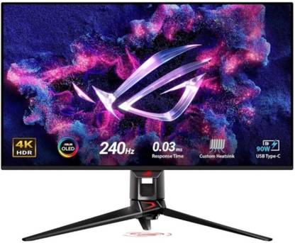 ASUS 81.28 cm (32 inch) 4K Ultra HD LED Backlit OLED Panel Gaming Monitor (PG32UCDM)