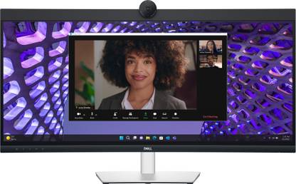 DELL P-Series 86.36 cm (34 inch) Curved WQHD LED Backlit IPS Panel Monitor (P3424WEB)